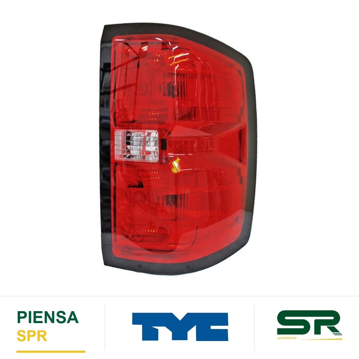 CALAVERA DERECHA CON ARNÉS CHEVROLET RECTANGULAR CHEV PU 2014-2018 TYC