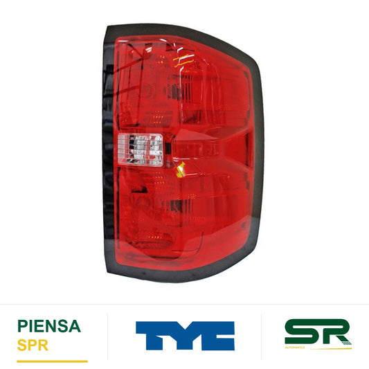 CALAVERA DERECHA CON ARNÉS CHEVROLET RECTANGULAR CHEV PU 2014-2018 TYC