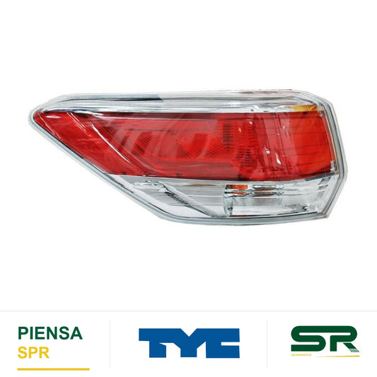 CALAVERA IZQUIERDA CON ARNÉS TOYOTA HIGHLANDER 2014-2016 TYC