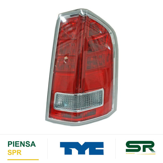 CALAVERA DERECHA CON ARNÉS DODGE / CHRYSLER MOLD CROM 2013-2014 TYC
