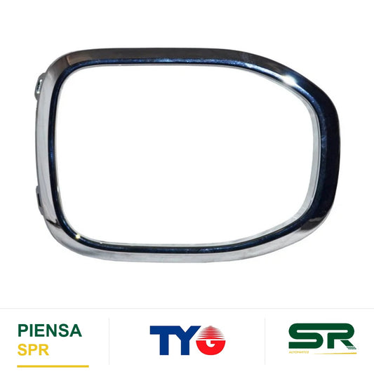 MOLDURA PARRILLA IZQUIERDA CROMADA PARA FARO DE NIEBLA VOLKSWAGEN T-CROSS 2020-2024 TYG