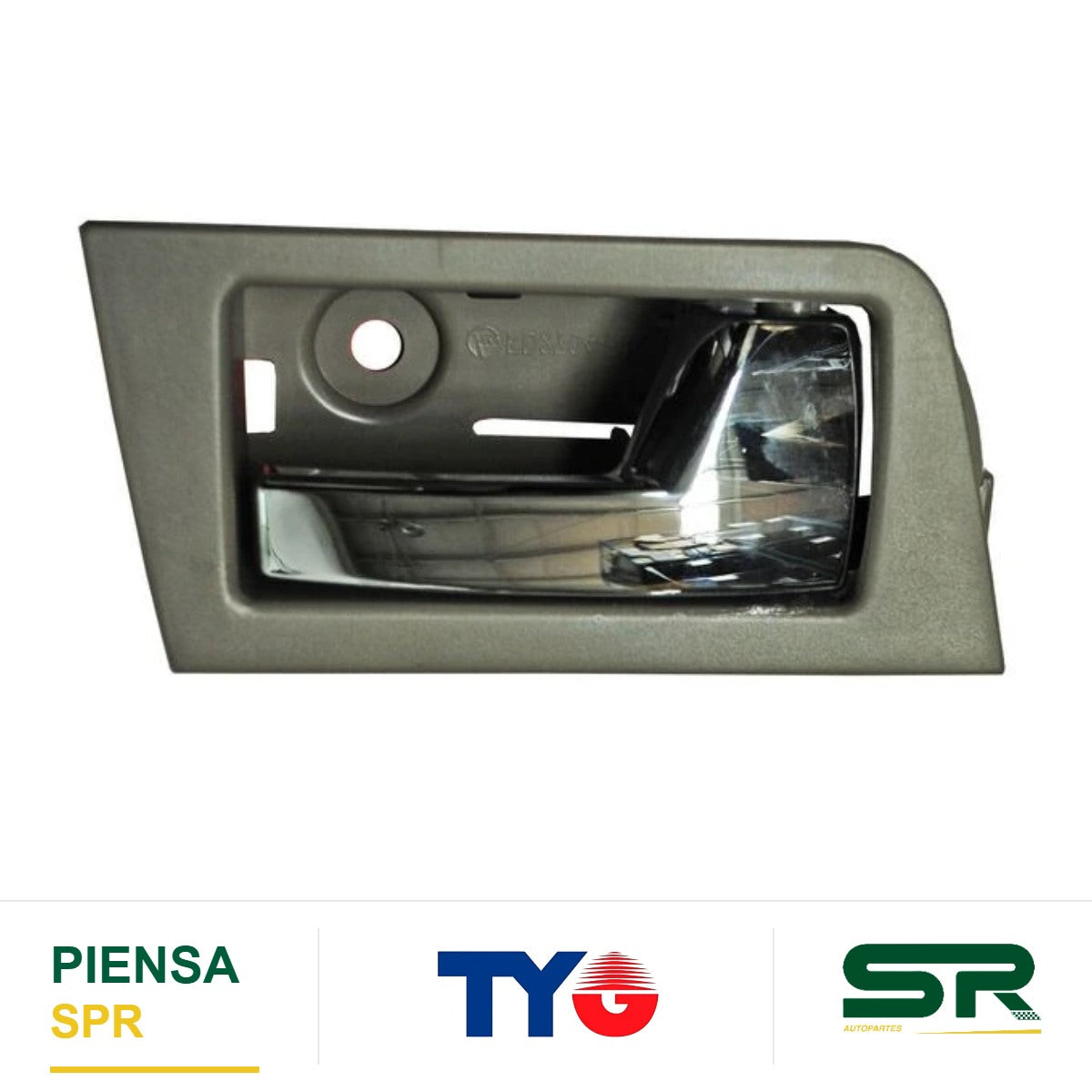 MANIJA INTERIOR TRASERA DERECHA CROMADA GRIS PLÁSTICO FORD ESCAPE 2008-2012 / FOCUS / MARINER 2008-2011 TYG