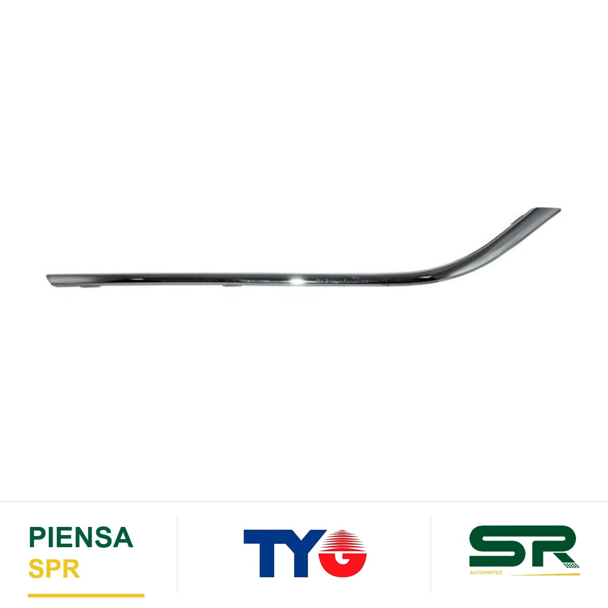 MOLDURA PARRILLA DERECHA CROMADA VOLKSWAGEN PASSAT 2012-2015 TYG