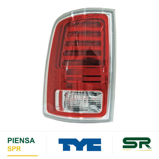 CALAVERA IZQUIERDA CON ARNÉS LED CROMADO DODGE / CHRYSLER FILO PU 2013-2018 TYC