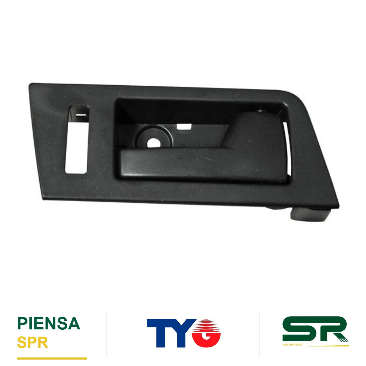 MANIJA INTERIOR DELANTERA DERECHA NEGRA PLÁSTICO FORD ESCAPE 2008-2012 / FOCUS 2008-2011 SEGURO ELECTRICO TYG
