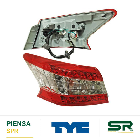 CALAVERA IZQUIERDA CON ARNÉS NISSAN SENTRA 2013-2016 TYC