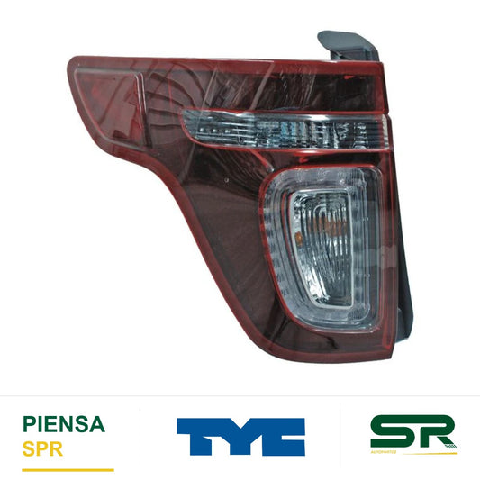 CALAVERA IZQUIERDA CON ARNÉS OSCURA FORD EXPLORER 2011-2015 TYC