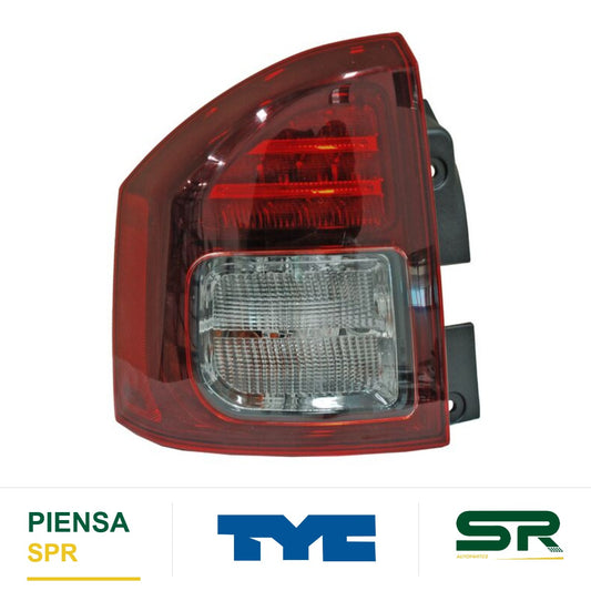 CALAVERA IZQUIERDA CON ARNÉS OSCURA JEEP COMPASS 2014-2017 TYC