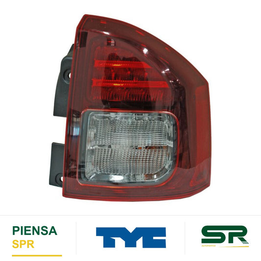 CALAVERA DERECHA CON ARNÉS OSCURA JEEP COMPASS 2014-2017 TYC