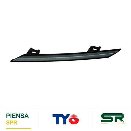 MOLDURA PARRILLA IZQUIERDA NEGRA 5 PUERTAS TOYOTA YARIS 2018-2020 TYG