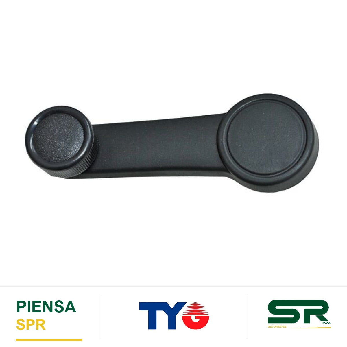 MANIJA ELEVADOR CRISTAL ELEVADOR DE CRISTAL GRIS PLÁSTICO FORD FOCUS 2000-2011 / FIESTA 2001-2007 / ECOSPORT 2004-2007 / KA / IKON 2001-2008 TYG