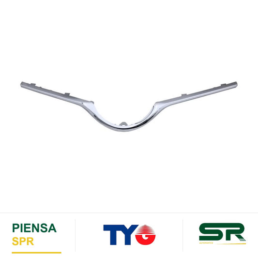MOLDURA PARRILLA SUPERIOR CROMADA 5 PUERTAS TOYOTA YARIS 2015-2016 TYG