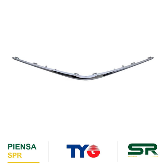 MOLDURA PARRILLA CROMADA 5 PUERTAS TOYOTA YARIS 2012-2014 TYG