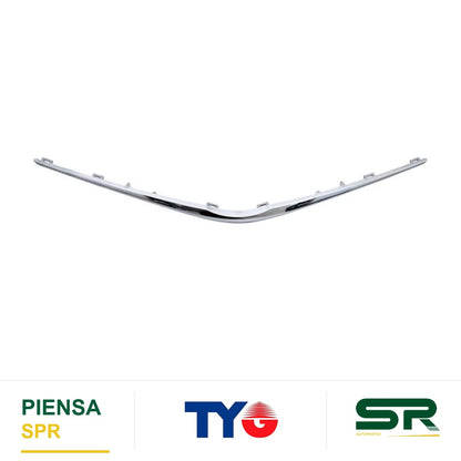 MOLDURA PARRILLA CROMADA 5 PUERTAS TOYOTA YARIS 2012-2014 TYG