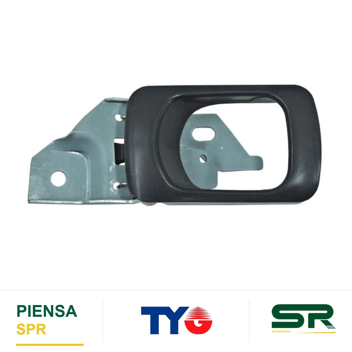 MANIJA INTERIOR IZQUIERDA METAL DODGE H100 2002-2005 NEGRO TYG