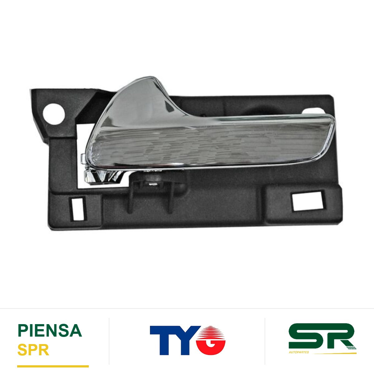 MANIJA INTERIOR DELANTERA DERECHA CROMADA PLÁSTICO DODGE DURANGO 2011-2024 / TRAS TYG