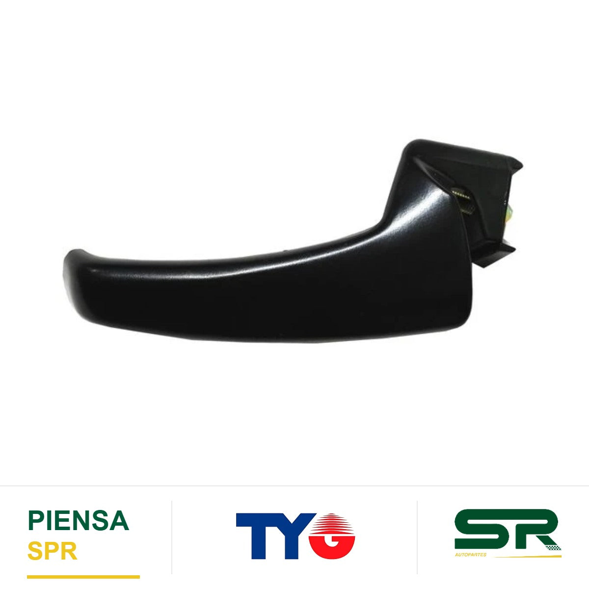 MANIJA INTERIOR DELANTERA IZQUIERDA NEGRA PLÁSTICO DODGE PICKUP 1994-2001 TYG