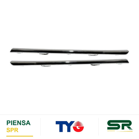 MOLDURA RENAULT PARRILLA FLUENCE 2015 2017 2 PZAS TYG 622564419R