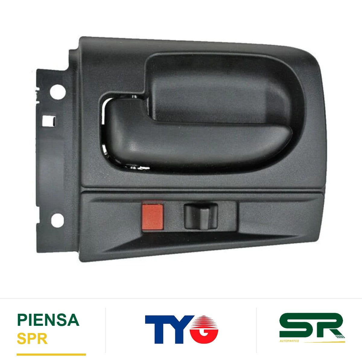MANIJA INTERIOR DELANTERA IZQUIERDA NEGRA PLÁSTICO DODGE DAKOTA 2001-2004 / TRAS TYG