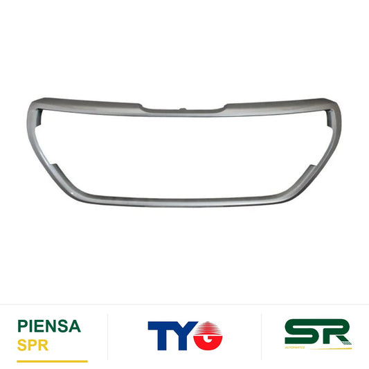 MOLDURA PEUGEOT PARRILLA PEUGEOT 208 2017 2021 PLATA AGT TYG 9815406080