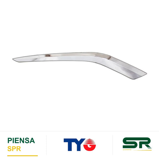 MOLDURA PEUGEOT PARRILLA PEUGEOT 208 2017 2021 CROMADA DERECHO TYG MPP20817R