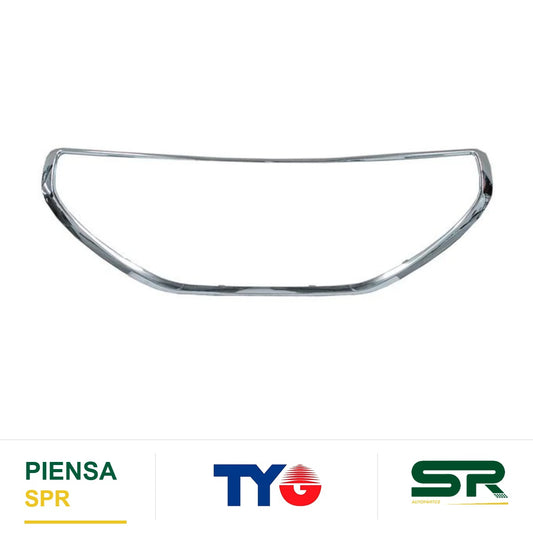 MOLDURA PEUGEOT PARRILLA PEUGEOT 208 2014 2016 CROMADA AGT TYG 1608112180