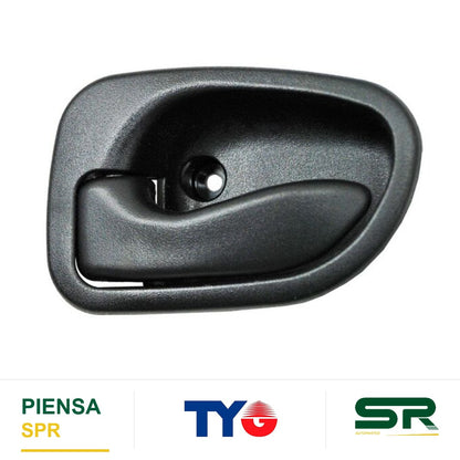 MANIJA INTERIOR TRASERA IZQUIERDA NEGRA PLÁSTICO DODGE ATOS 2000-2012 PATA LARGA TYG