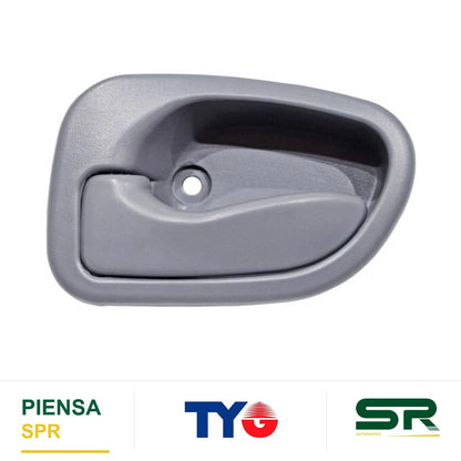MANIJA INTERIOR TRASERA IZQUIERDA GRIS PLÁSTICO DODGE ATOS 2000-2012 PATA LARGA TYG