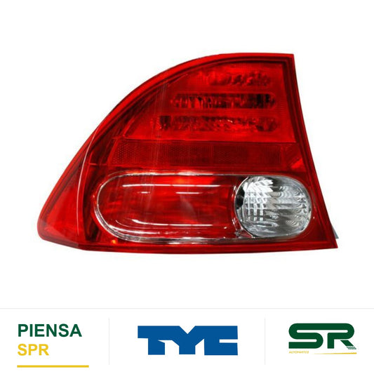 CALAVERA IZQUIERDA 4 PUERTAS SIN ARNÉS HONDA CIVIC 2006-2009 TYC