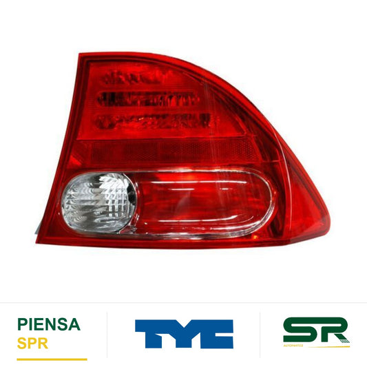 CALAVERA DERECHA 4 PUERTAS SIN ARNÉS HONDA CIVIC 2006-2009 TYC