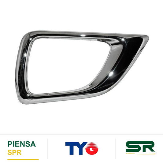 MOLDURA NISSAN PARRILLA NISSAN NP 300 FRONTIER 2016 2020 CROMADA P FARO NIEBLA 472 DERECHO TYG MPNPU16FR