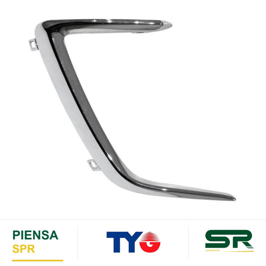 MOLDURA MITSUBISHI PARRILLA ATTITUDE 2015 2024 MIRAGE G4 2019 2022 FILO CROM P FARO NIEBLA DERECHO TYG MPDAI15FR