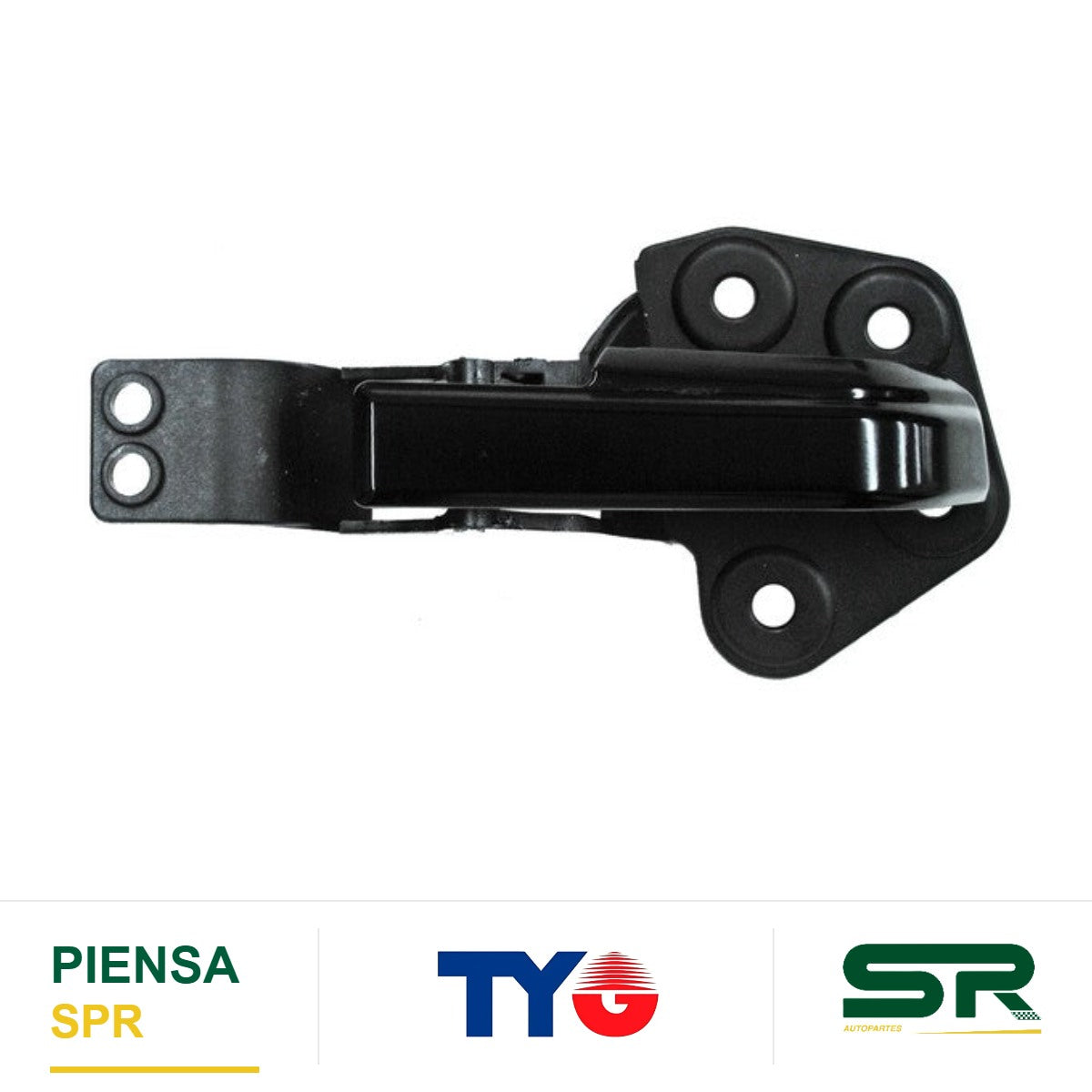 MANIJA INTERIOR DELANTERA DERECHA NEGRA PLÁSTICO CHEVROLET TORNADO 2012-2020 TYG