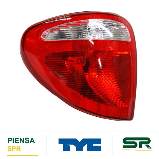CALAVERA IZQUIERDA CON ARNÉS DODGE / CHRYSLER 2 FOCOS VOYAGER/ CARAVAN 2004-2008 TYC