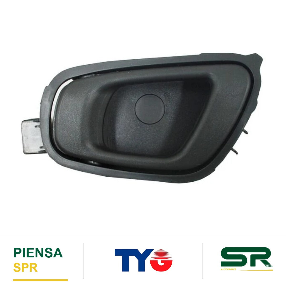 MANIJA INTERIOR TRASERA IZQUIERDA GRIS PLÁSTICO CHEVROLET SPARK 2011-2017 / BEAT 2018-2021 TYG