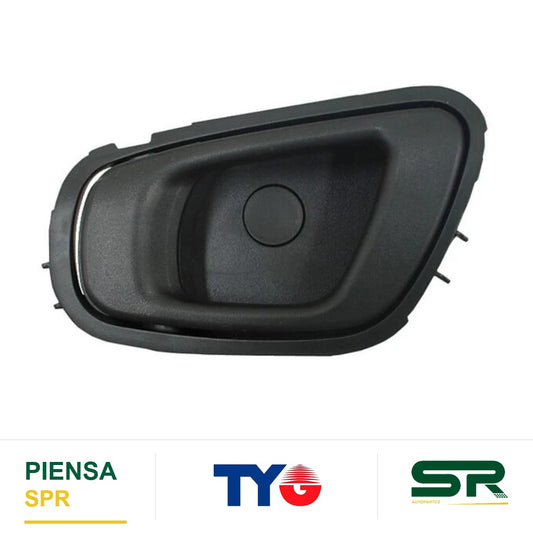 MANIJA INTERIOR DELANTERA IZQUIERDA GRIS PLÁSTICO CHEVROLET SPARK 2011-2017 / BEAT 2018-2021 TYG