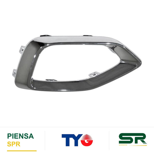 MOLDURA MG PARRILLA MG HS 2021 2024 CROM DERECHO TYG MPMGHS21R
