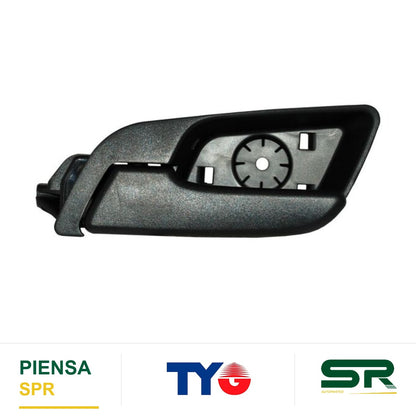 MANIJA INTERIOR DELANTERA IZQUIERDA NEGRA PLÁSTICO CHEVROLET SONIC 2012-2017 / TRAS 897 TYG