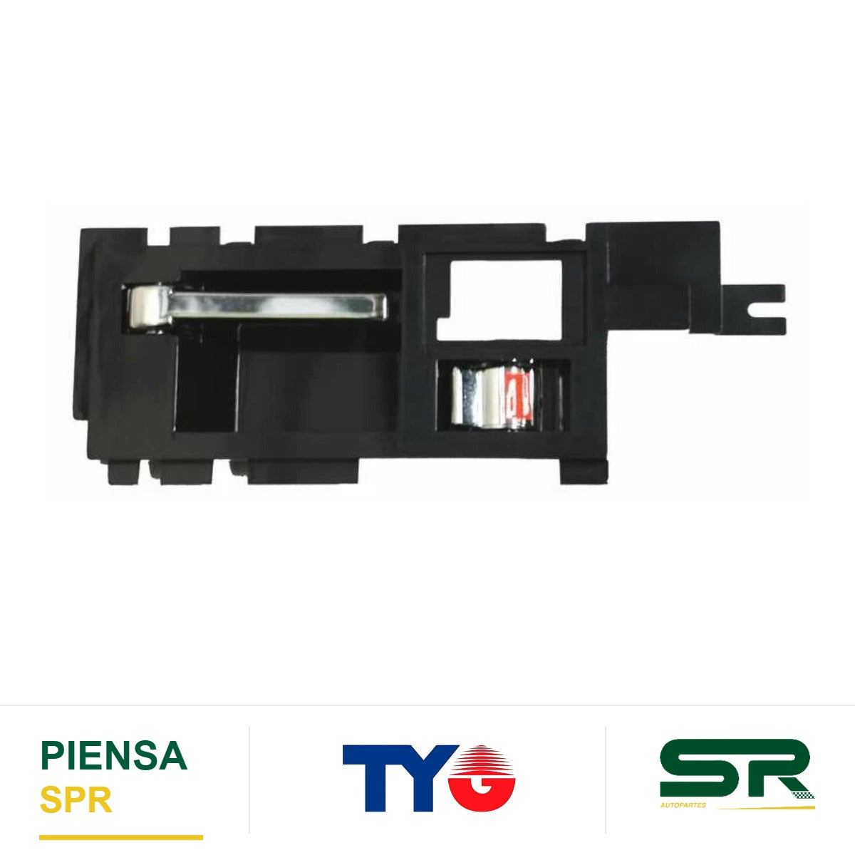 MANIJA INTERIOR DELANTERA DERECHA CROMADA PLÁSTICO CHEVROLET S10 / BLAZER / SONOMA / BRAVADA 1986-1990 BISEL TYG