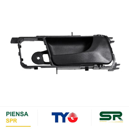 MANIJA INTERIOR DELANTERA IZQUIERDA NEGRA PLÁSTICO CHEVROLET OPTRA 2006-2010 TYG