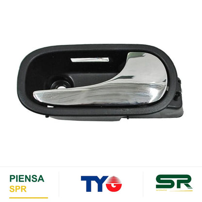 MANIJA INTERIOR DELANTERA DERECHA NEGRA CROMADA PLÁSTICO CHEVROLET MALIBU 2008-2012 TYG