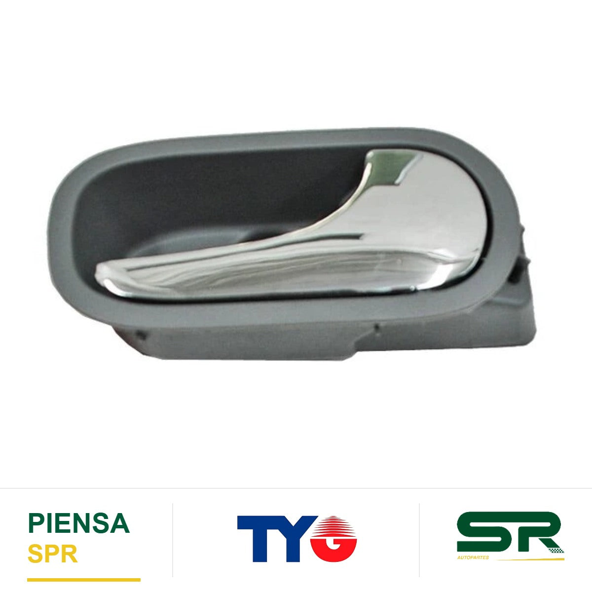 MANIJA INTERIOR TRASERA DERECHA CROMADA GRIS PLÁSTICO CHEVROLET MALIBU 2008-2012 TYG