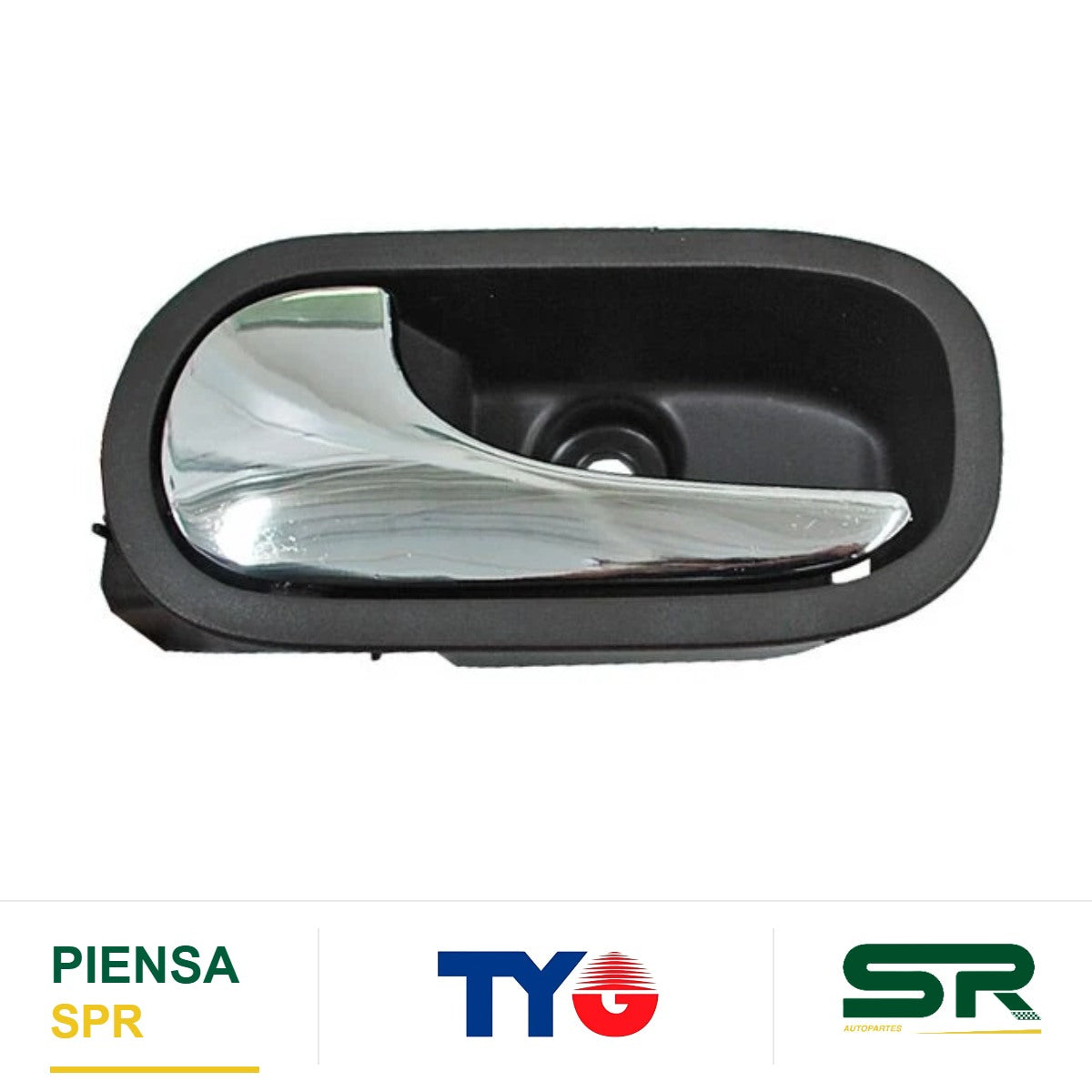 MANIJA INTERIOR TRASERA IZQUIERDA CROMADA PLÁSTICO CHEVROLET MALIBU 2008-2012 CAFE TYG