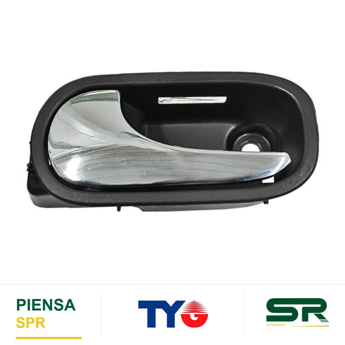 MANIJA INTERIOR DELANTERA IZQUIERDA CROMADA PLÁSTICO CHEVROLET MALIBU 2008-2012 CAFE TYG