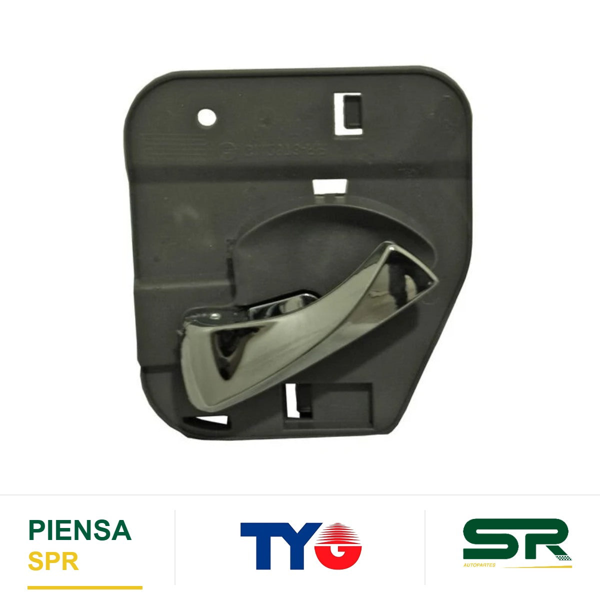 MANIJA INTERIOR TRASERA IZQUIERDA CROMADA GRIS PLÁSTICO CHEVROLET MALIBU 2004-2007 TYG