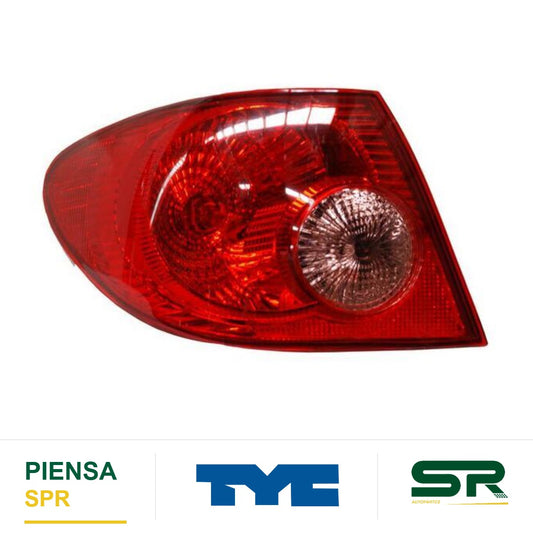 CALAVERA IZQUIERDA CON ARNÉS TOYOTA COROLLA 2005-2008 TYC