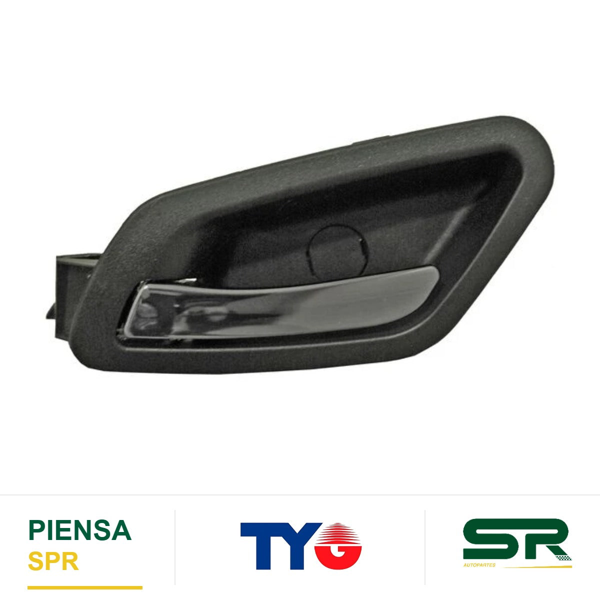 MANIJA INTERIOR DELANTERA DERECHA NEGRA CROMADA PLÁSTICO CHEVROLET G6 2005-2009 TYG