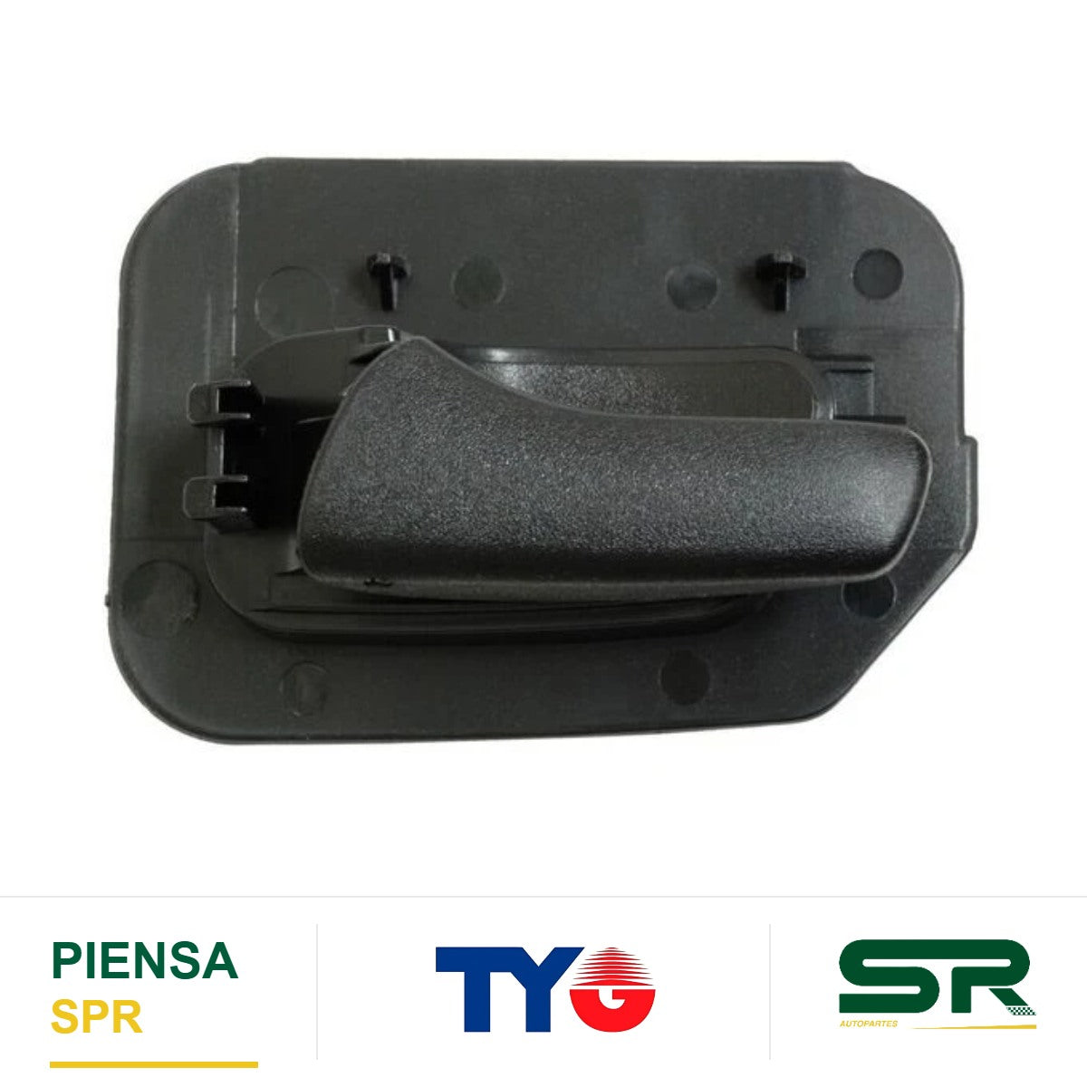 MANIJA INTERIOR TRASERA IZQUIERDA NEGRA PLÁSTICO CHEVROLET CHEVY SWING / JOY / MONZA 1994-2012 TYG