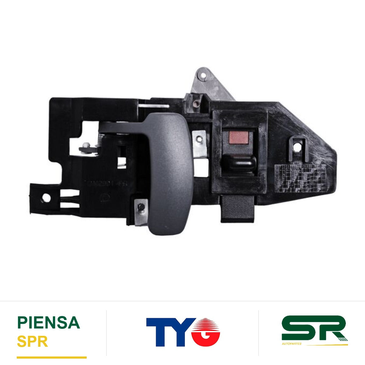 MANIJA INTERIOR DELANTERA DERECHA GRIS PLÁSTICO CHEVROLET CHEV VAN 2003-2018 EXPRESS / TRAS CORRUGADA TYG