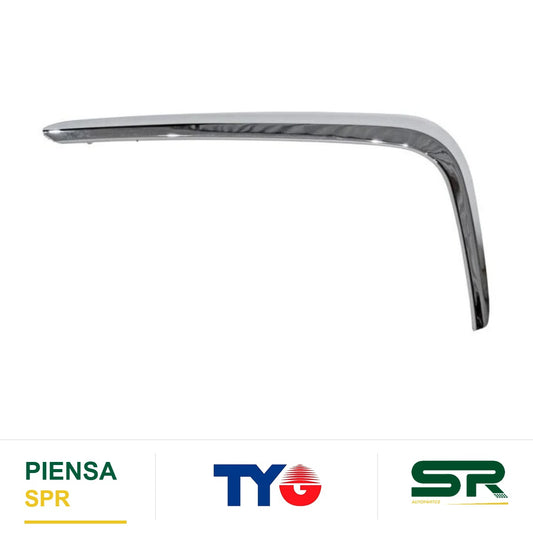 MOLDURA JAC PARRILLA FRISON T6 2020 2025 CROM IZQUIERDO TYG MPJAFR20CL
